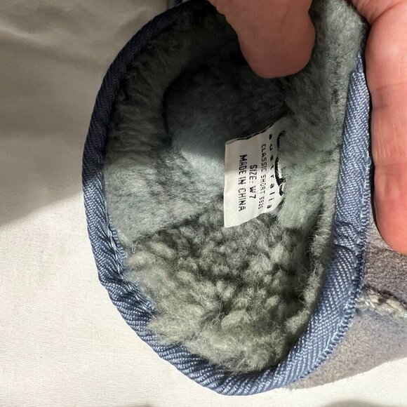 UGG - LIGHT BLUE BOOTS - SIZE 7 - Picture 4 of 7